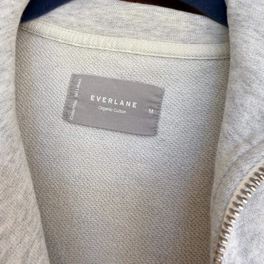 Everlane The Track Half Zip Sweatshirt - Picture 4 of 7